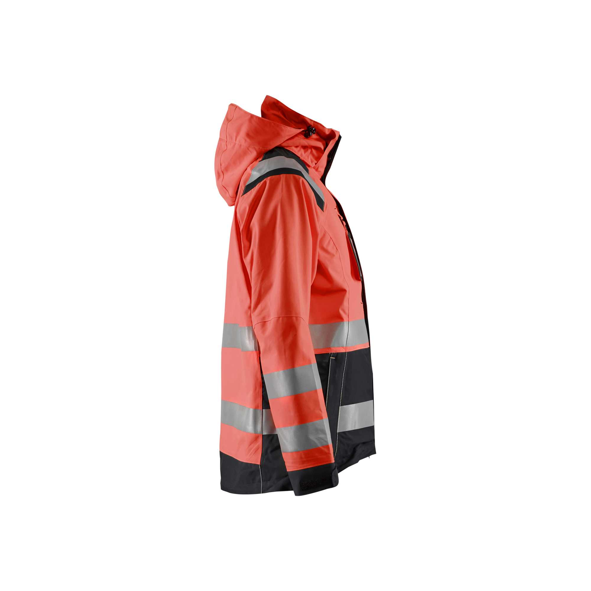 BLAKLADER 49041987 Women's Hi Vis Shell Jacket Hi Vis Reflective Shell Work Jacket WOMEN - Waterproof
